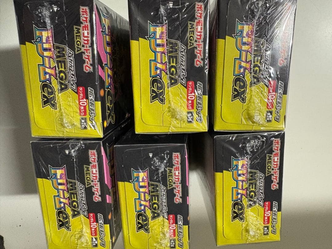 MEGAドリームex BOX シュリンク付き　6BOX