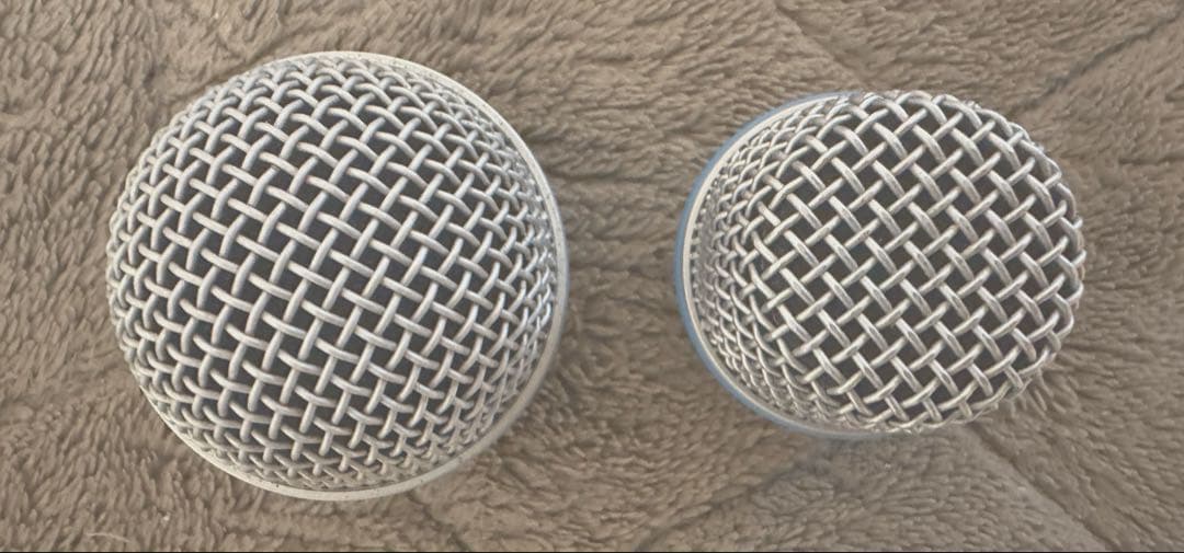 Shure BETA58A 57A純正マイクグリルセット