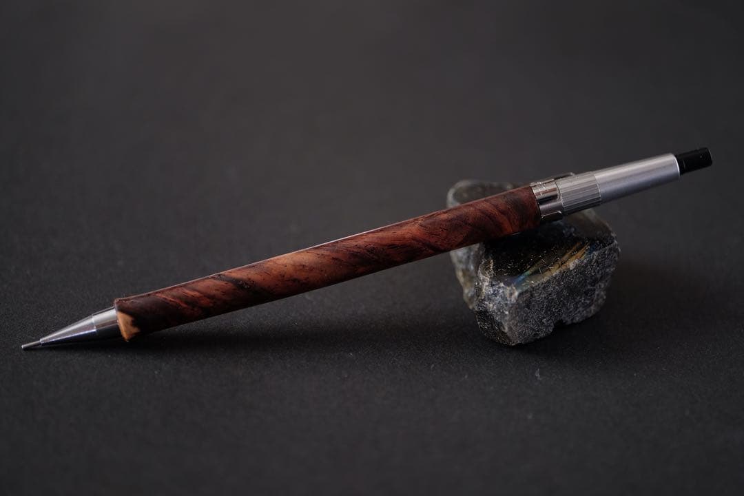 PG5 木軸カスタム0048　樹種:ホンジュラスローズ瘤　高村杢工房