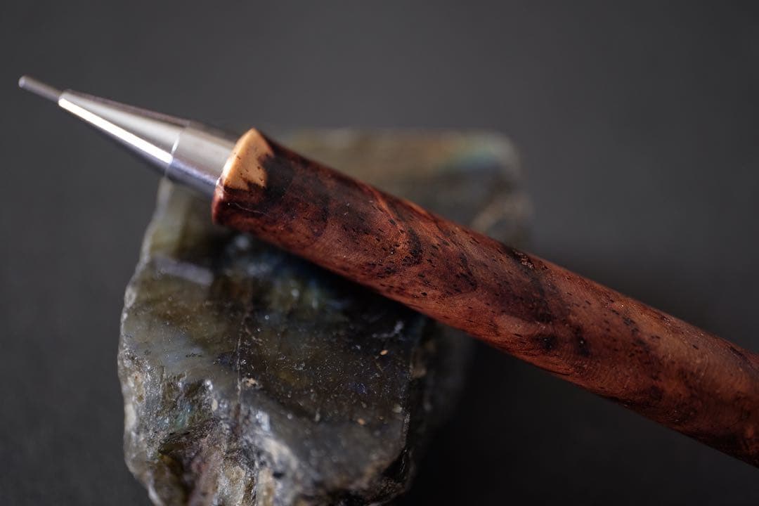 PG5 木軸カスタム0048　樹種:ホンジュラスローズ瘤　高村杢工房