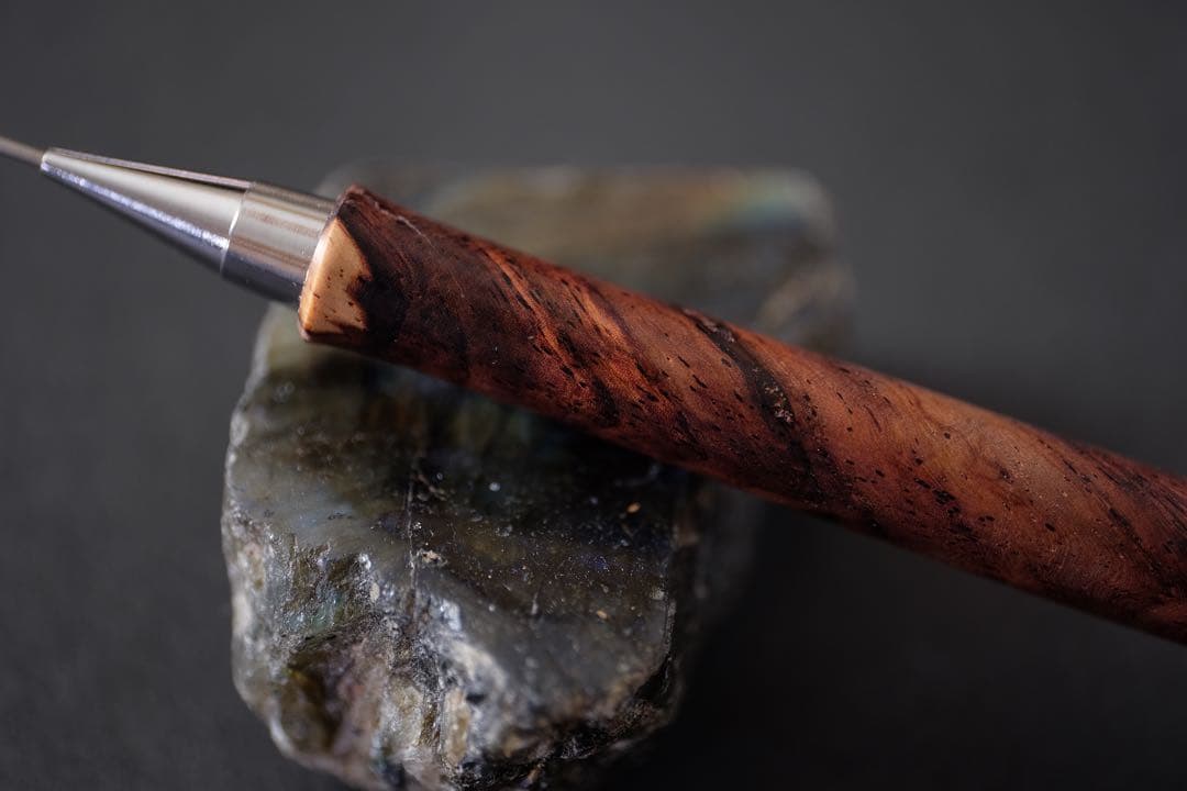 PG5 木軸カスタム0048　樹種:ホンジュラスローズ瘤　高村杢工房