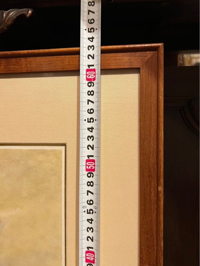 堂本元次 薔薇匂う リトグラフ アート インテリア 額縁