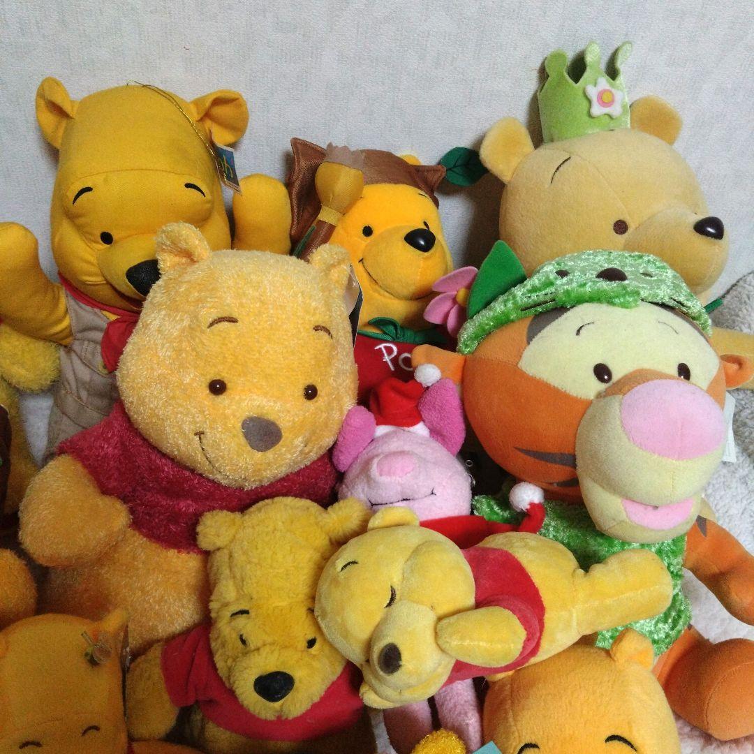 【プーさん】ぬいぐるみ まとめ売り 24点