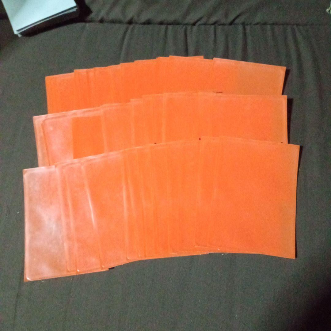 希少 KMC スーパープリズム　自由の女神　スリーブ　42枚セット オレンジ