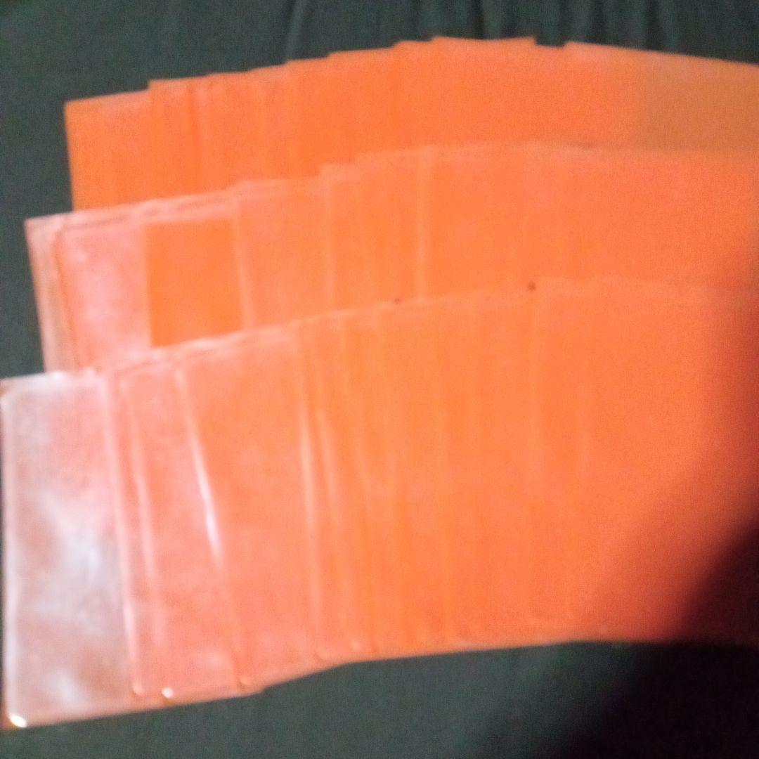 希少 KMC スーパープリズム　自由の女神　スリーブ　42枚セット オレンジ