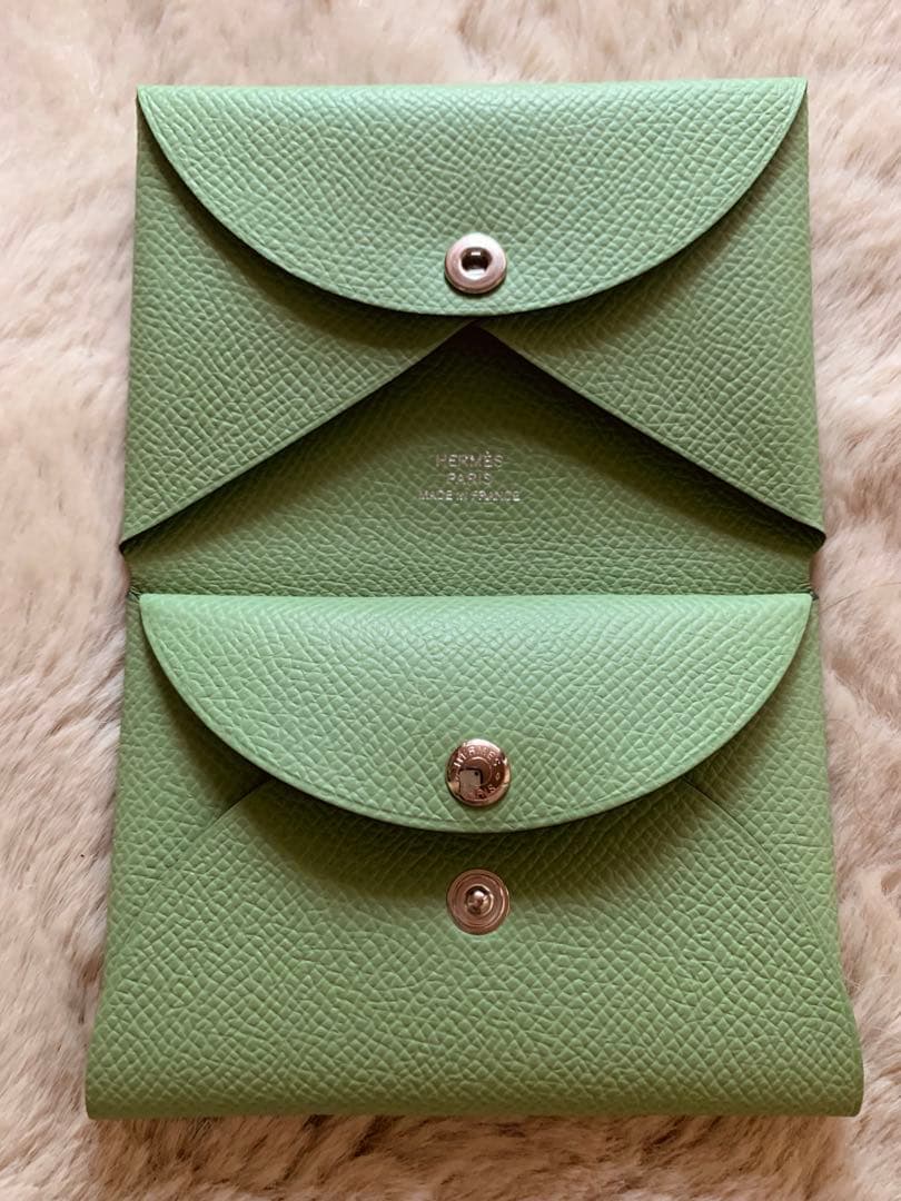 【美品】HERMES エルメス ケース カードケース カルヴィデュオ
