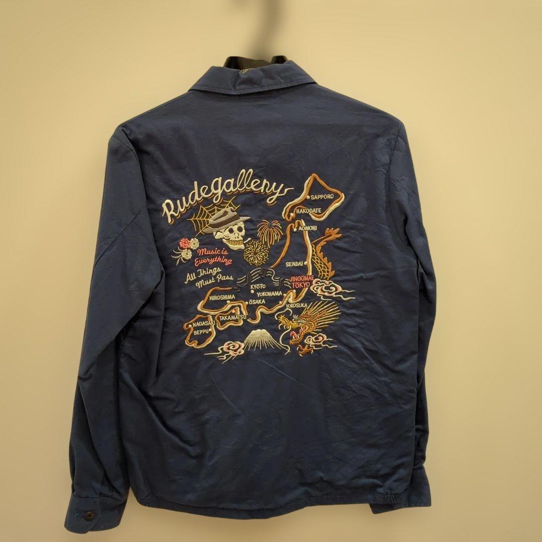 Rude Gallery 虎刺繍ジャケット　ネイビー