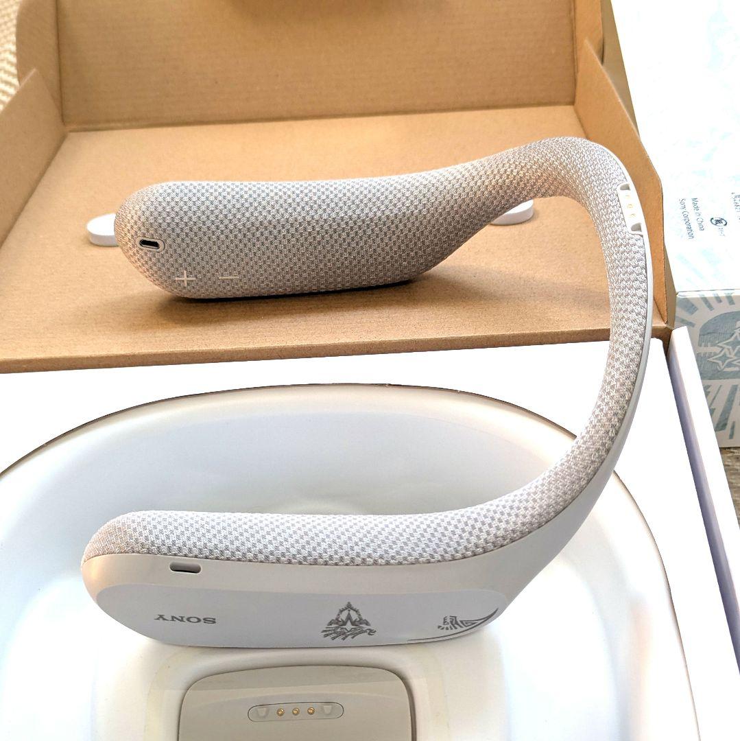 【未使用品】SONY SRS-WS1 モンハン アイスボーン ネックスピーカー