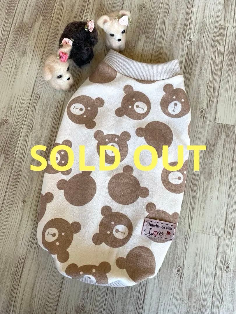 犬服 タンクトップ(Ｌ) ꒡̈⃝Lily꒡̈⃝ハンドメイド