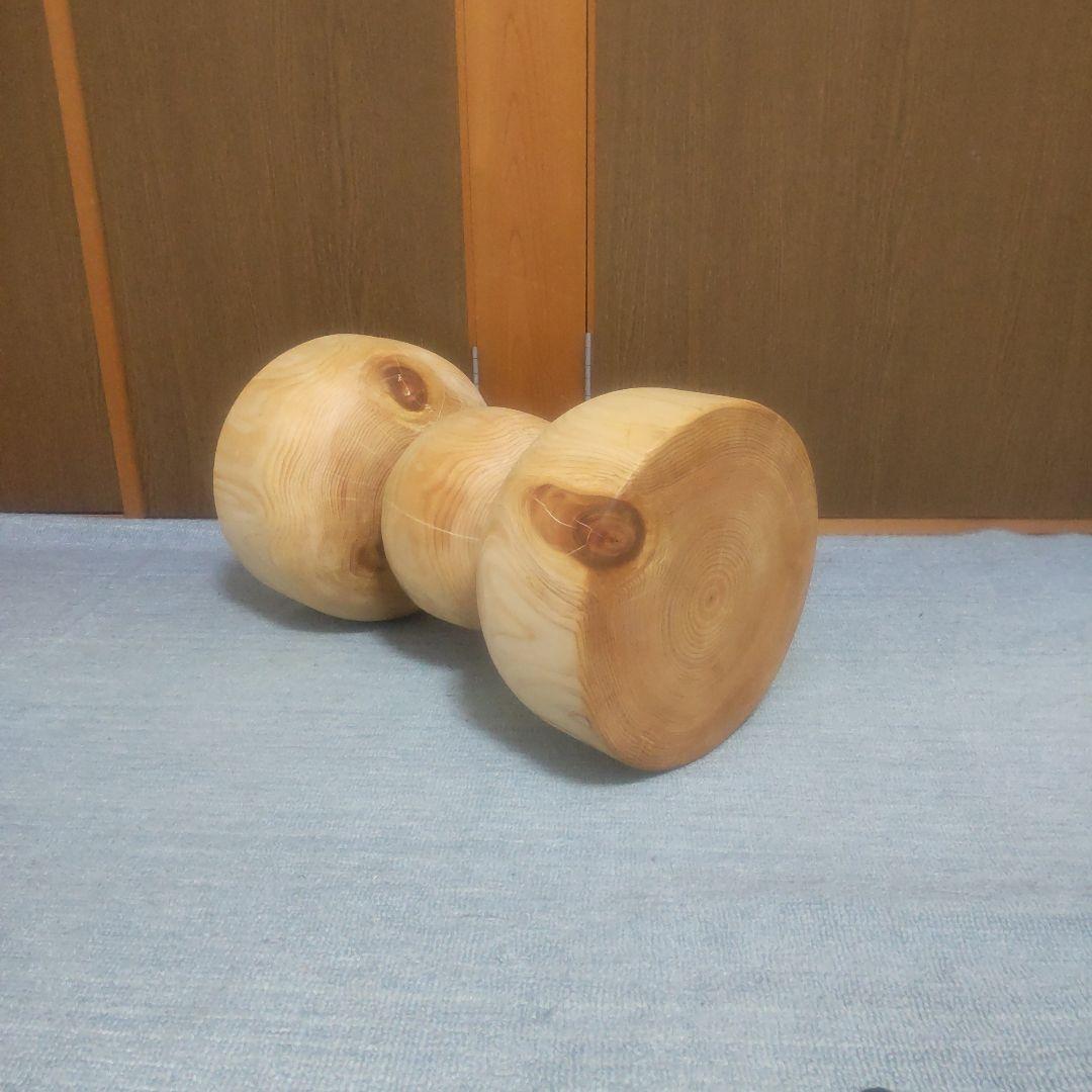 東濃ヒバ丸太椅子 スツール