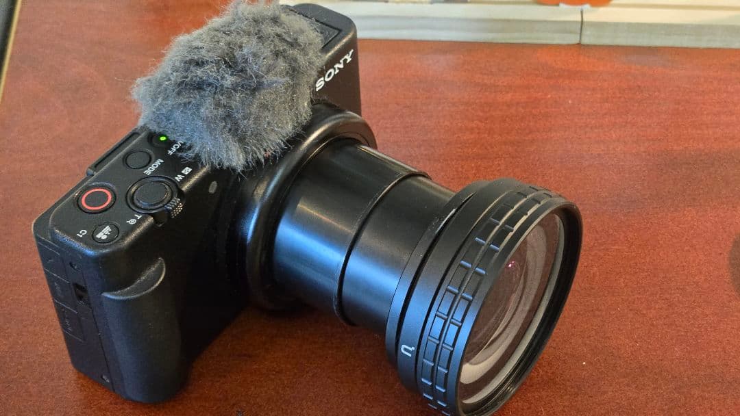 SONY コンパクトデジタルカメラ ZV-1（グリップ、マクロ・広角レンズ付）