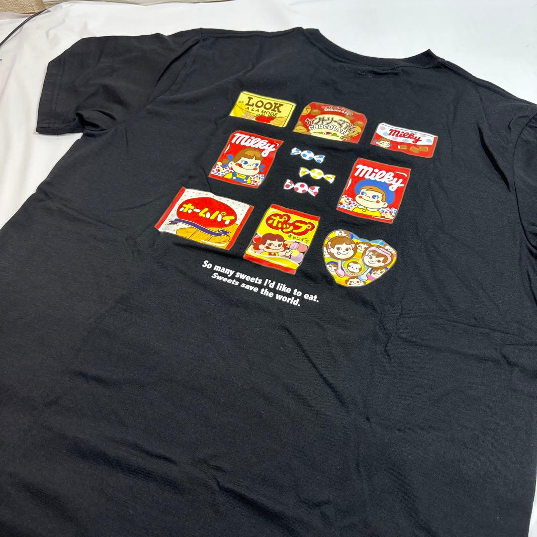 新品未使用　ペコちゃん　Tシャツ  半袖Tシャツ  バックプリント　ユニセックス