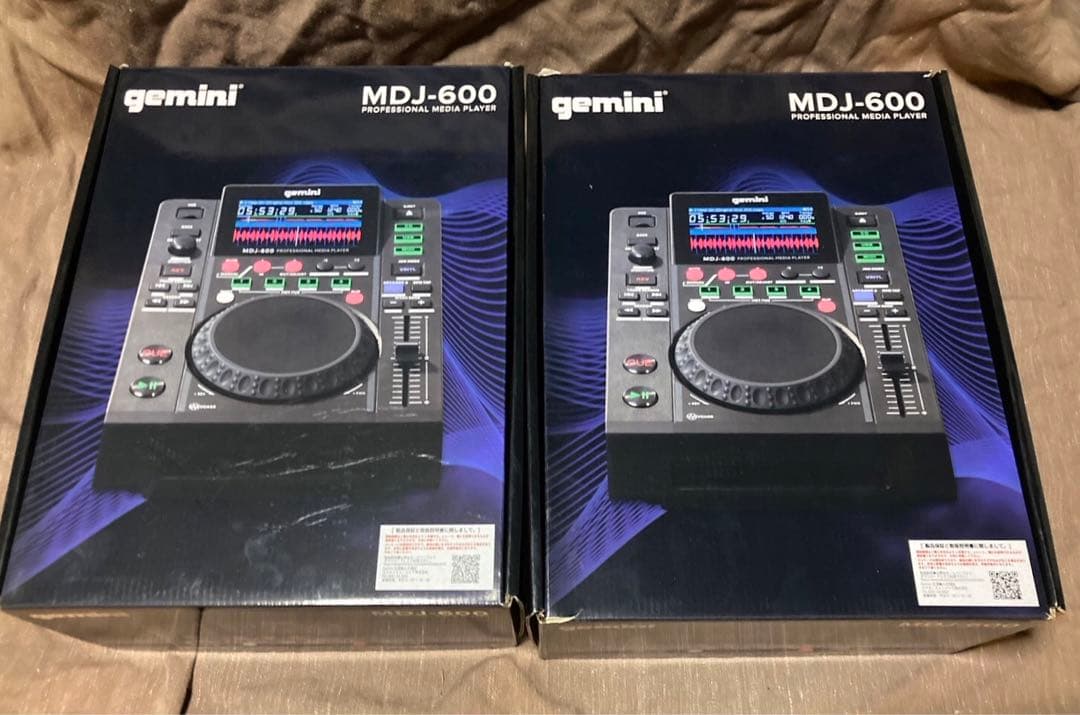 gemini MDJ-600 DJプレーヤー 2台セット