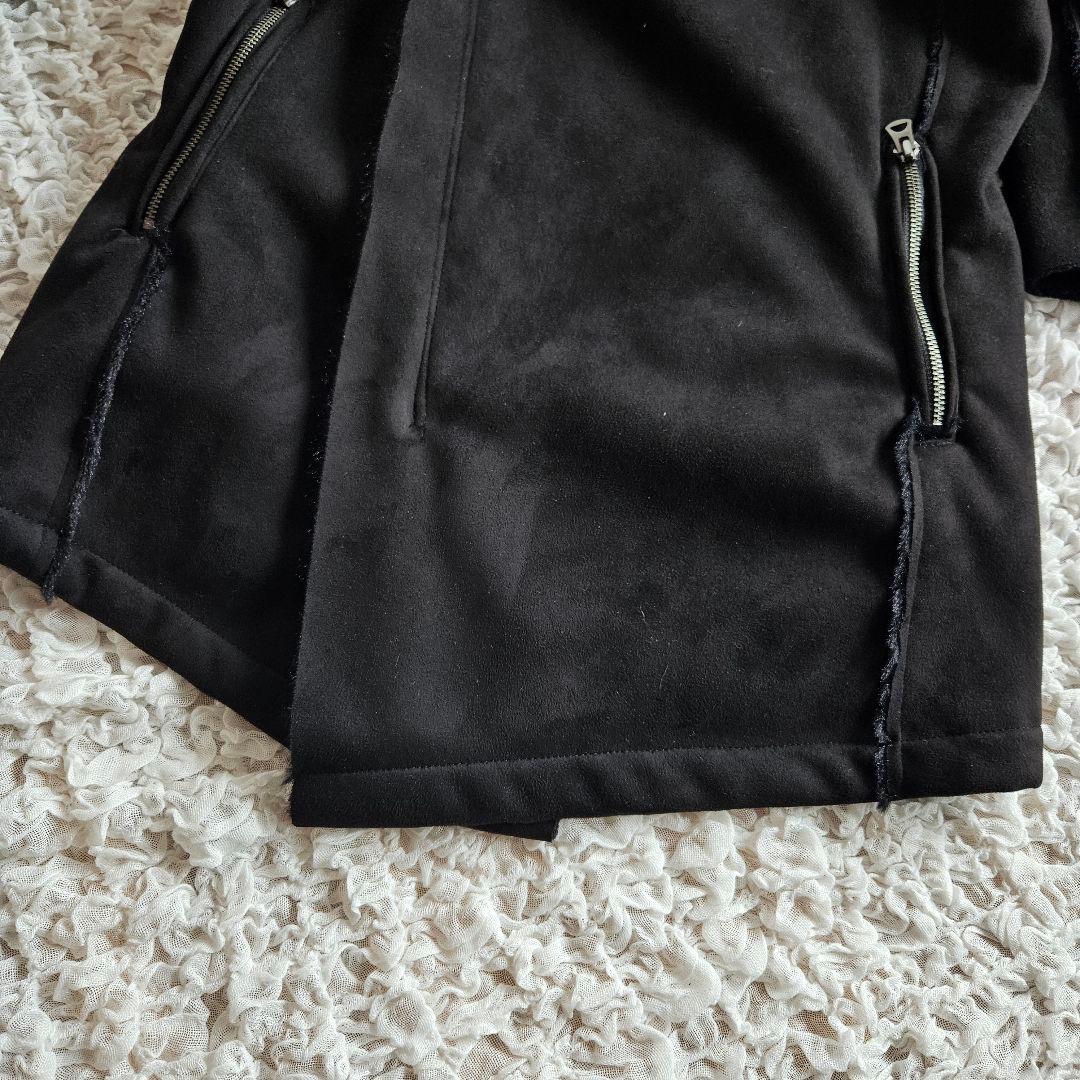 CIVARIZE シヴァーライズ フェイクムートンコート 黒 44