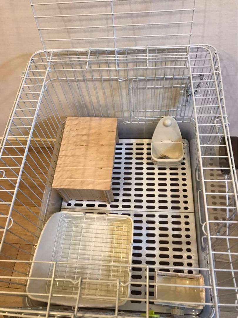 小動物（うさぎ）ケージ　トイレ　ハウス