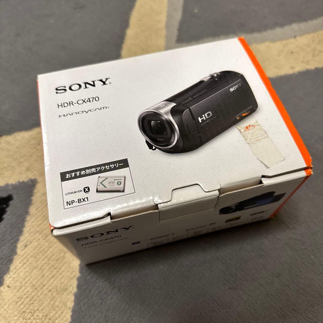 SONY HDR-CX470 ビデオカメラ 本体（おまけ付き）