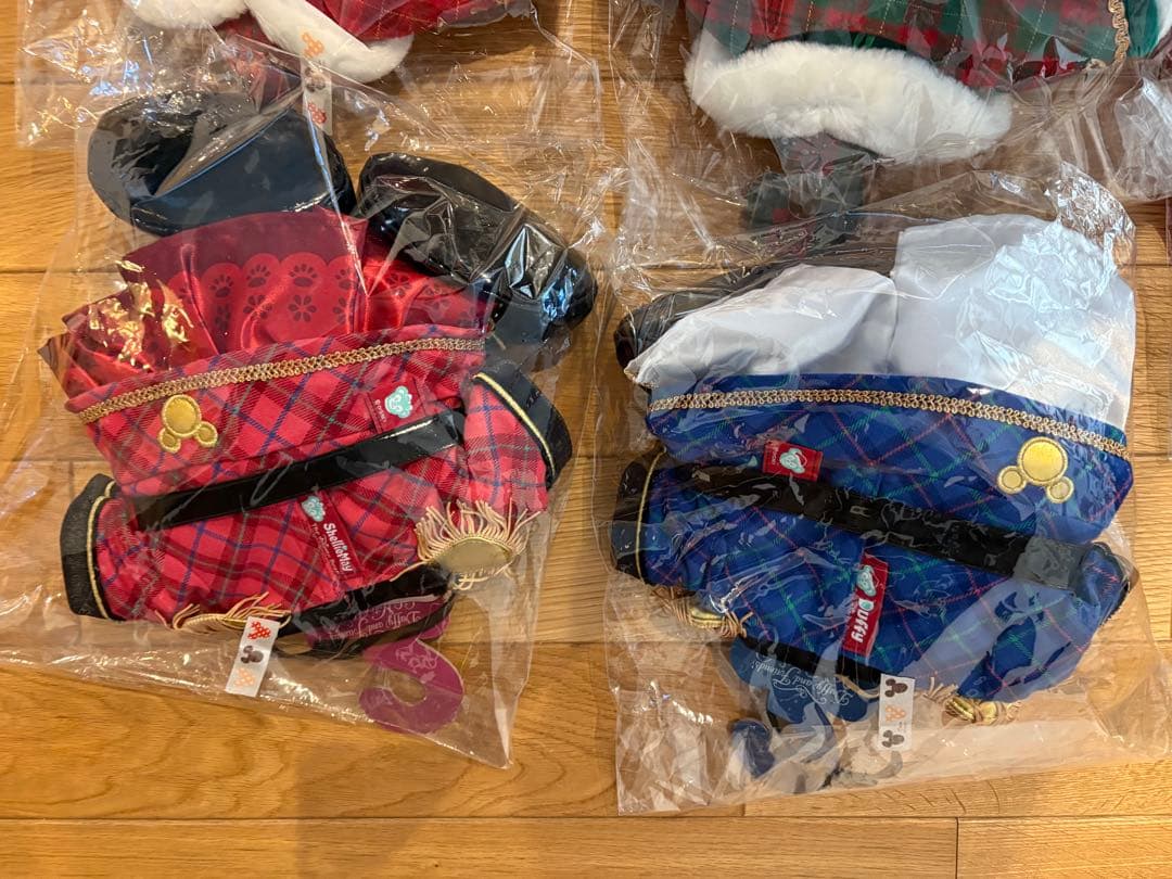 ダッフィー シェリーメイ コスチューム おまとめ ぬいぐるみ 衣装 着せ替え