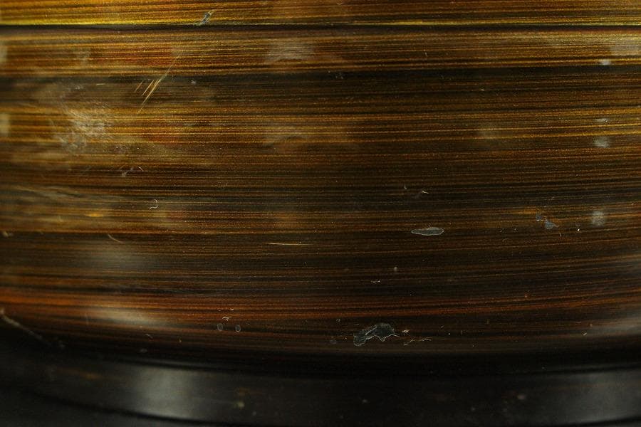 九谷 金山作 金彩纏花紋 煎茶碗 十件(A691)