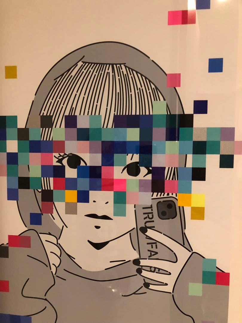 山口真人　MAKERS SPACE コラボシルスクリーン　版画　ED50