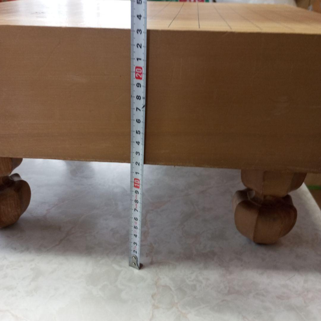 本格囲碁盤　本榧　碁盤囲碁　ヘソあり美品　高級品昭和レトロ　脚付囲碁盤碁石セット