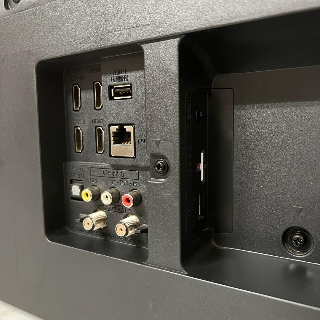 即日受渡❣️全国送料込3年前購入フナイ43型4K液晶テレビWチューナー高画質高音質