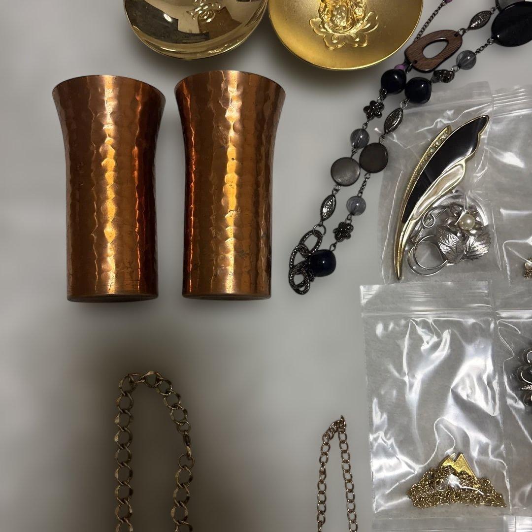 遺品整理品❗️アクセサリー まとめ売り 大量 ジャンク品 ネックレスなど