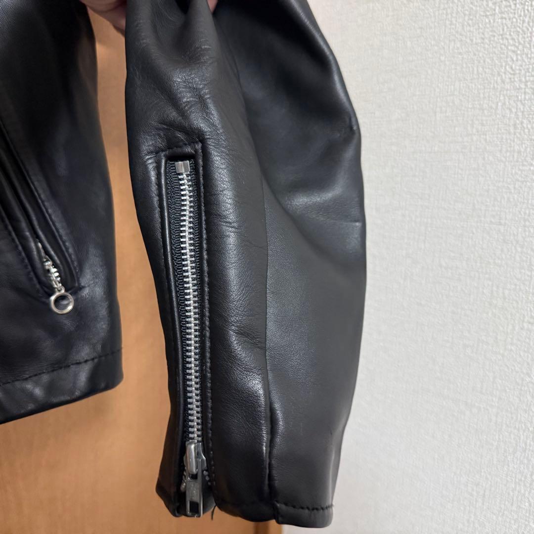 【美品】希少サイズ 3XL 米国製 Schott シングルライダース 641
