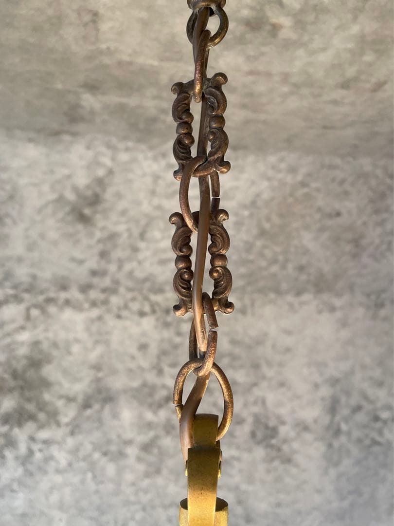 5-9.フランス アンティーク シャンデリア 5灯 キャンドル 吊り下げ