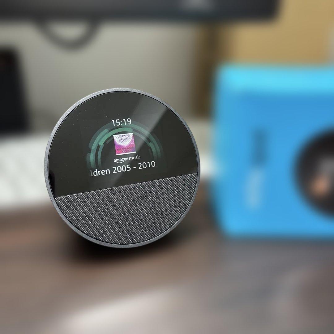 Amazon echo Spot ブラック（2024年発売）