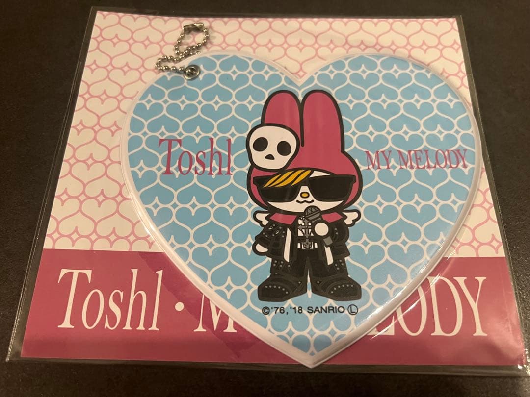Toshi My Melody キーホルダー パスケース セット