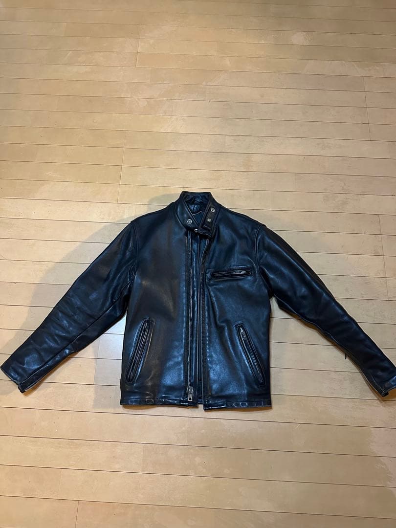 schott シングルライダース ショット　本革　バイク　バイカー　最終値下げ