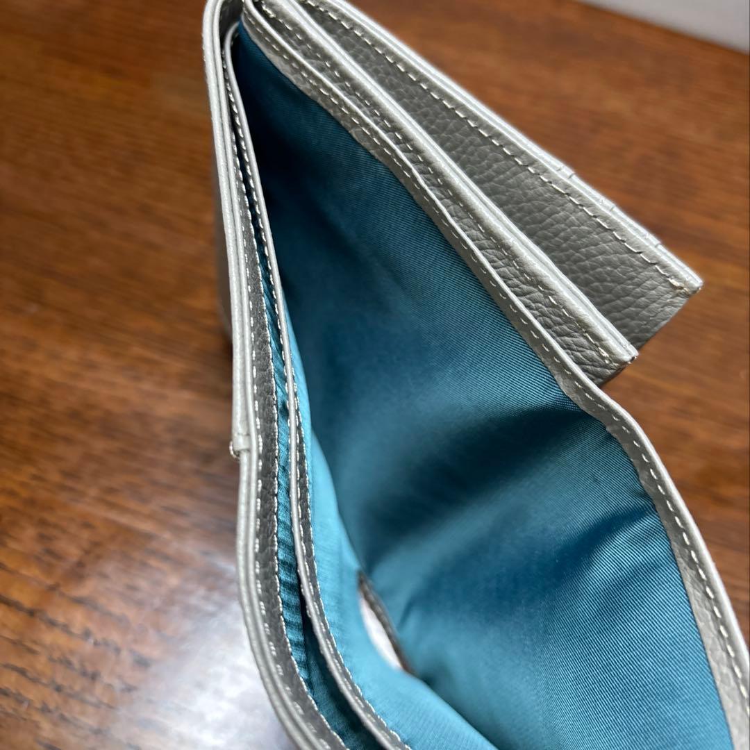 ATAO アタオ ロトロ 二つ折り財布 グレージュ