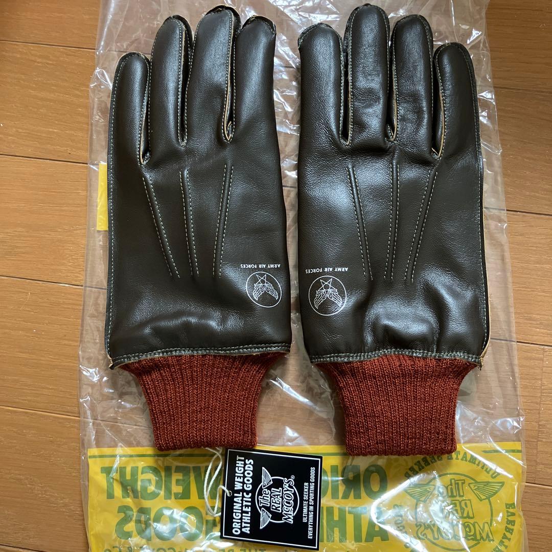 リアルマッコイ　A-10グローブ 限定赤リブ