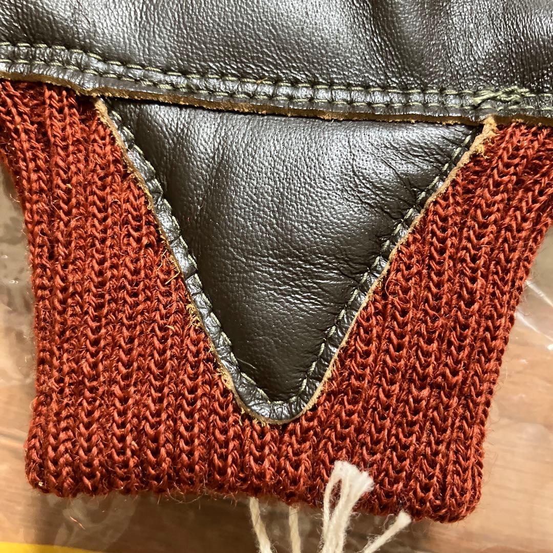 リアルマッコイ　A-10グローブ 限定赤リブ