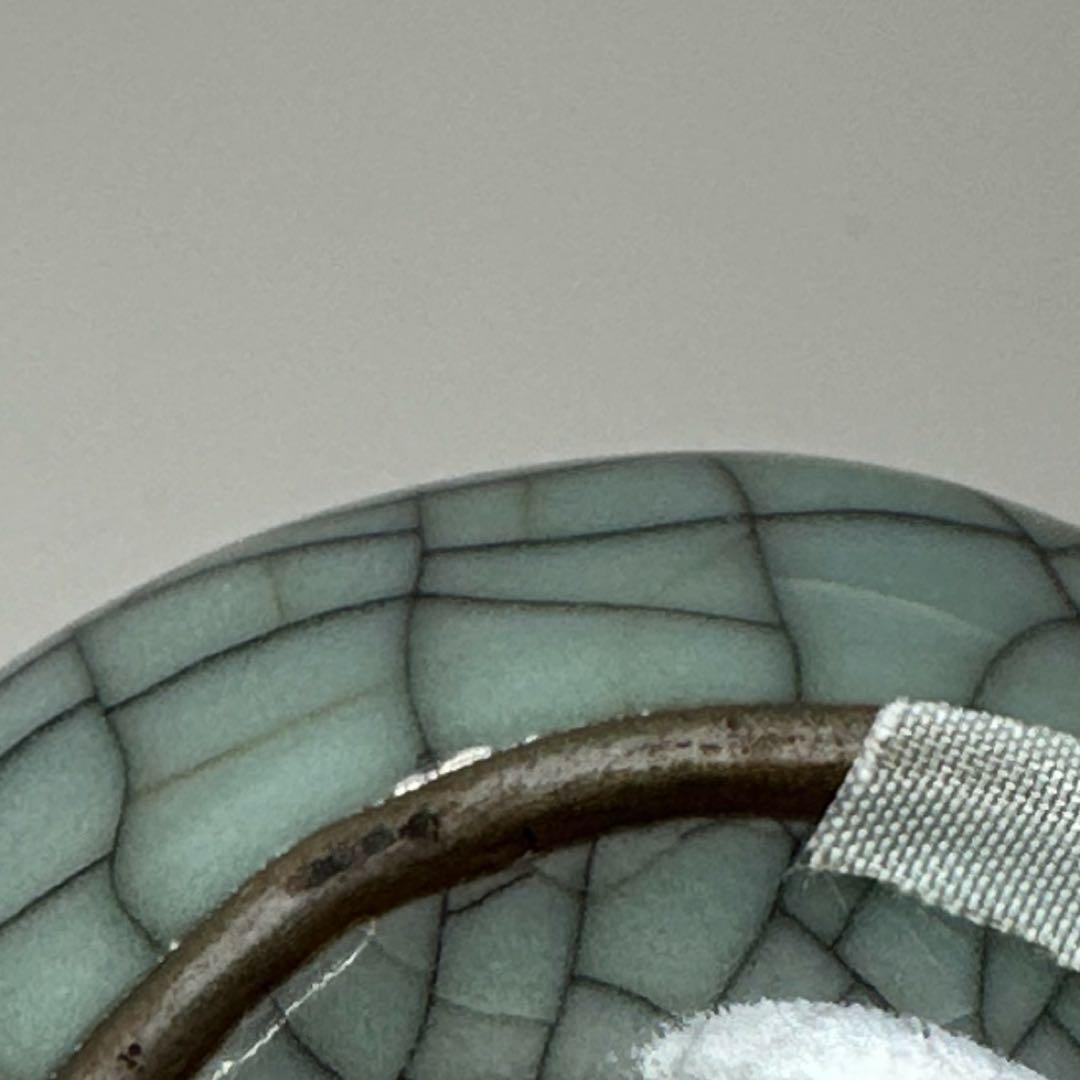 中国　古窯　哥窯水次　高さ13cm タカチ　東な7-0413①