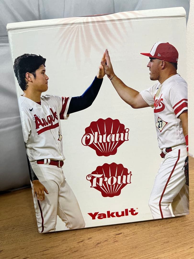 大谷翔平 マイク・トラウト シティーコネクト ダブルボブルヘッド人形