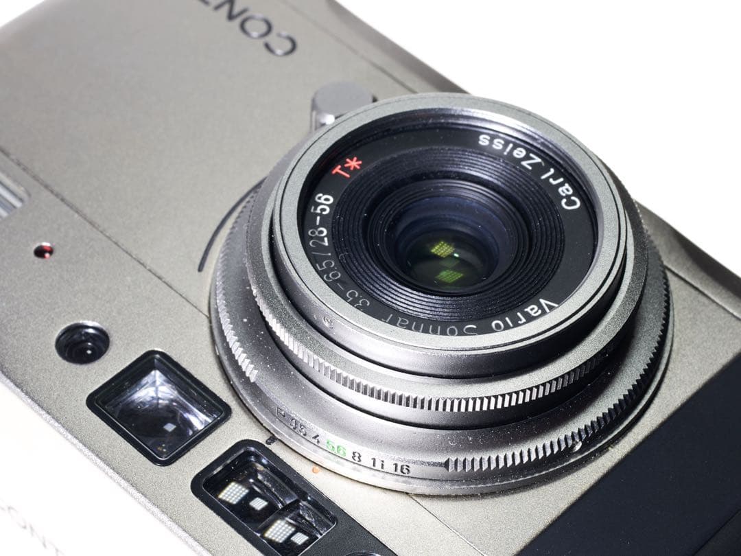 美品 CONTAX TVS コンパクトフィルムカメラ 作例あり 付属品あり