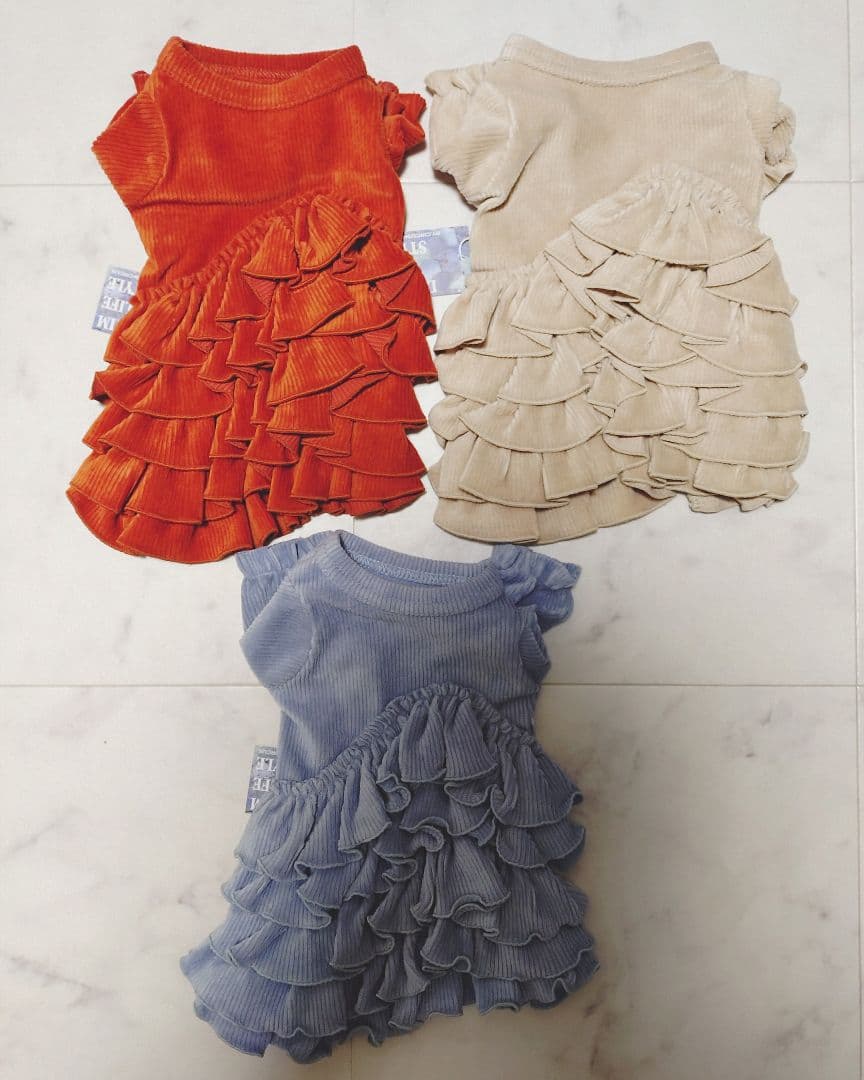 CORDUROY FRILLEDワンピ　サーカスサーカスcircuscircus