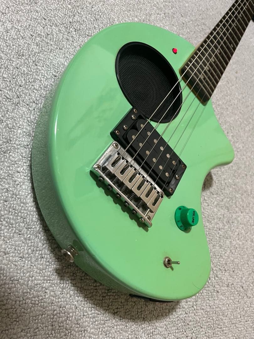 音出ます！ZO-3ミニエレキギター グリーン緑フェルナンデス