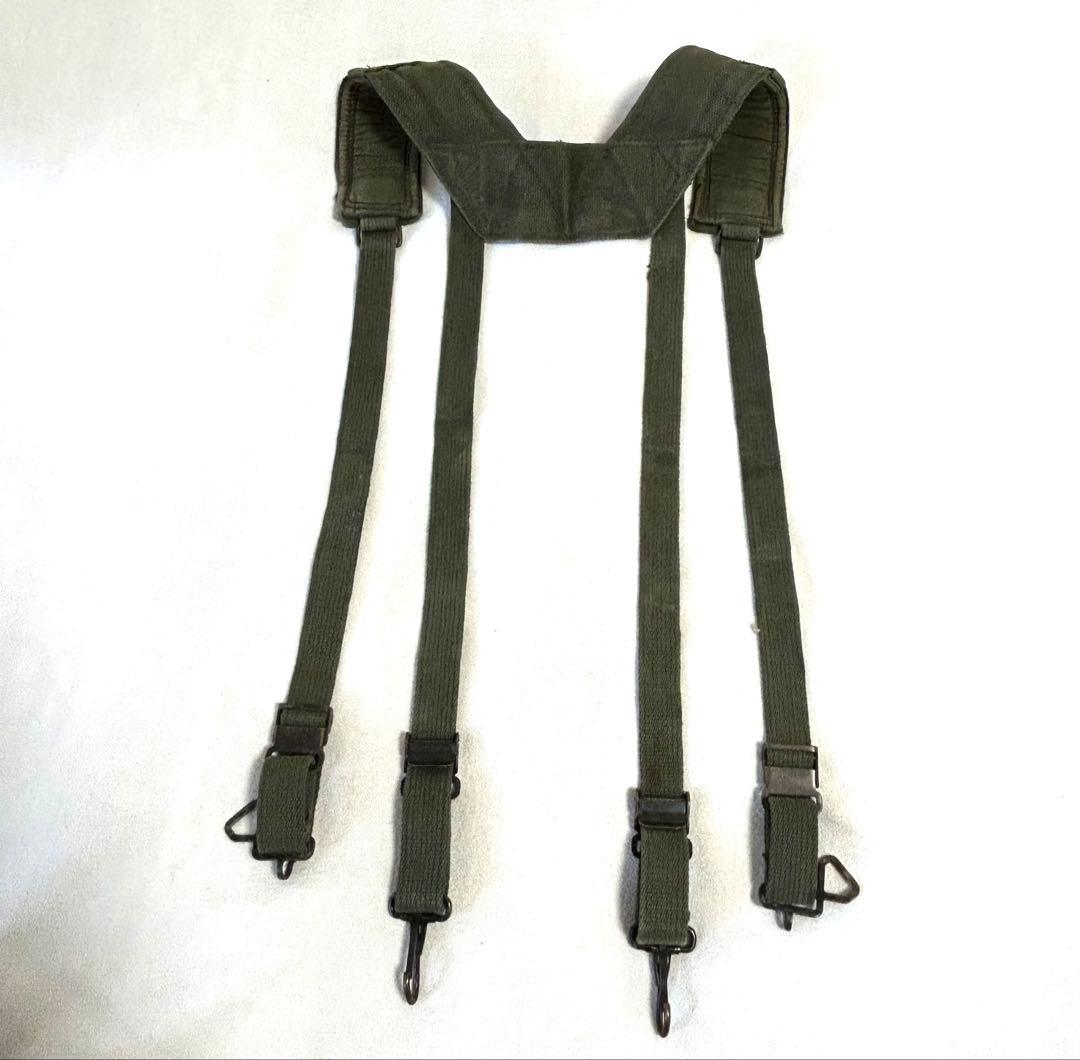 米軍ベトナム戦争/M56/H型サスペンダー/希少XLサイズ/美品