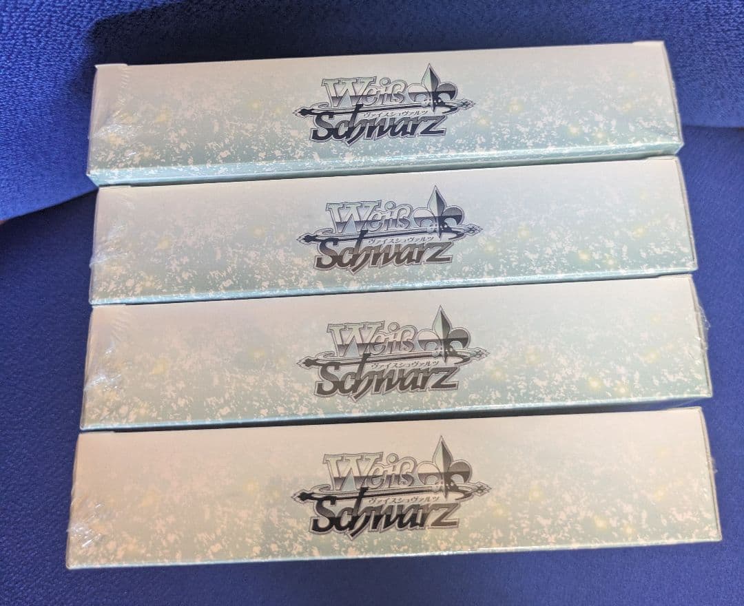 ヴァイスシュヴァルツ 葬送のフリーレン 4BOX 新品未開封 シュリンク付き