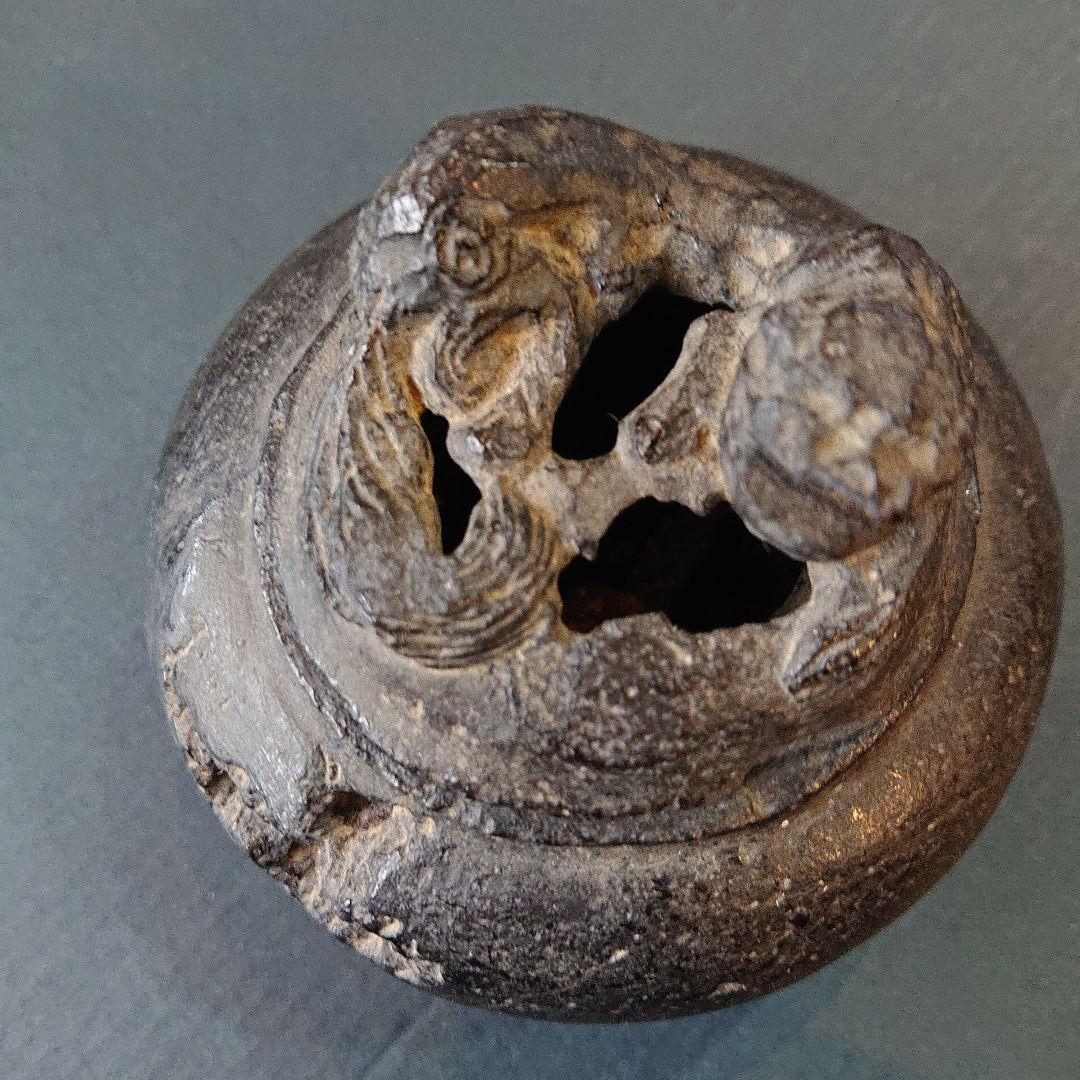 骨董 工芸品 香炉 唐獅子