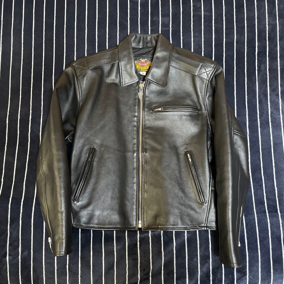 美品 ハーレーダビッドソン ライダースジャケット L相当