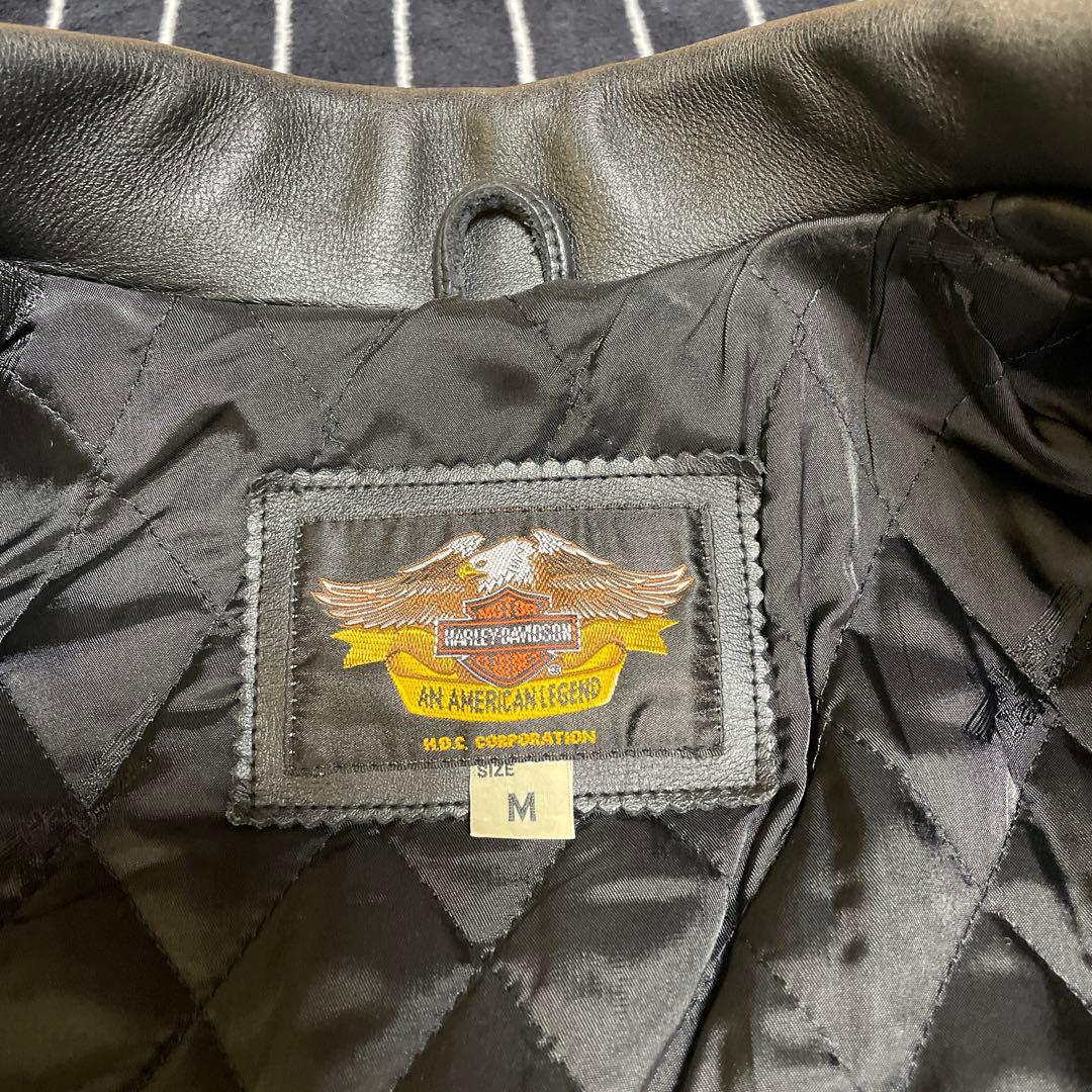美品 ハーレーダビッドソン ライダースジャケット L相当
