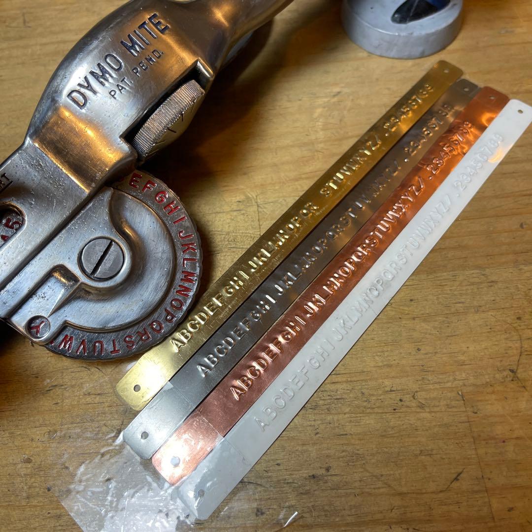 ■製品保証■【機関良・点錆】ダイモ テープライター M-3 DYMO 182-3