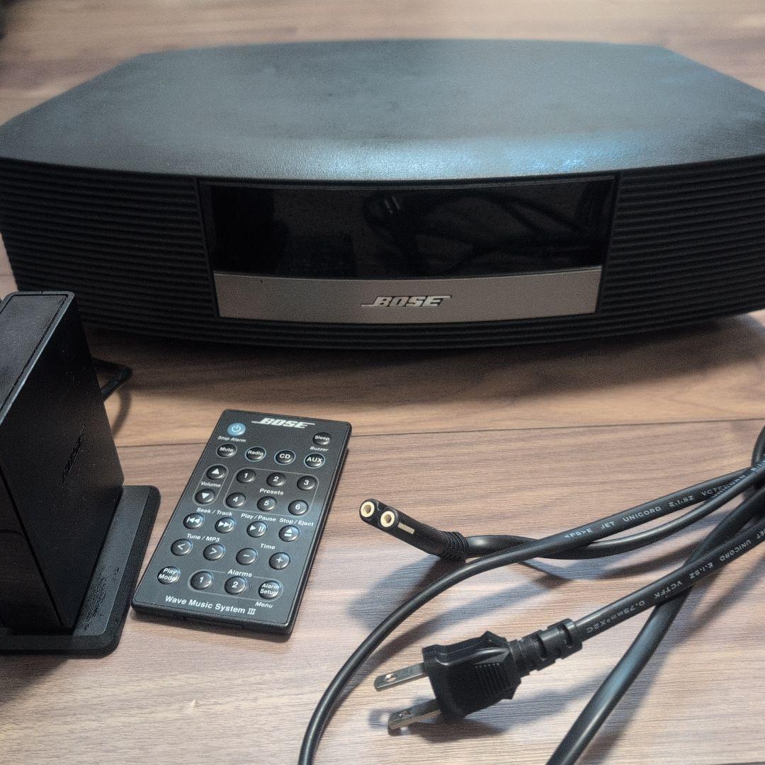 【リモコンBluetoothアダプター付】BOSE WAVE radio III
