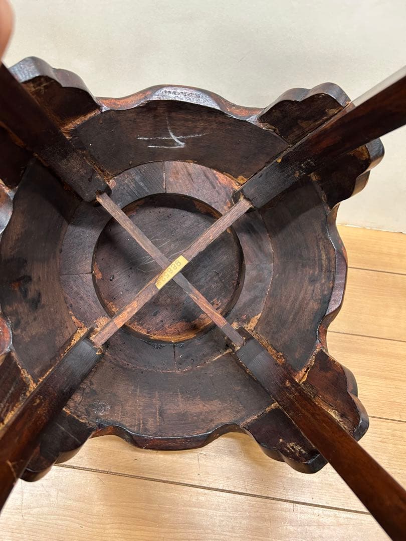 中国螺鈿高足花台　古物￼ 少ない　送料込み