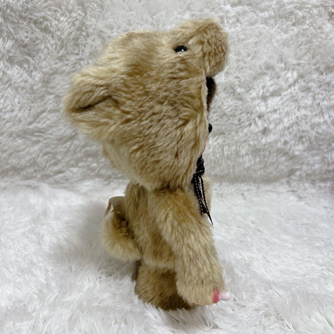 ☆ 希少 ☆ モンチッチ テディベア ぬいぐるみ DCカード ベージュ コラボ