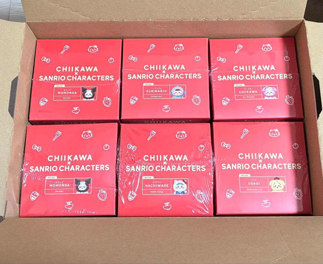 ちいかわ SANRIO CHARACTERS 6個セット