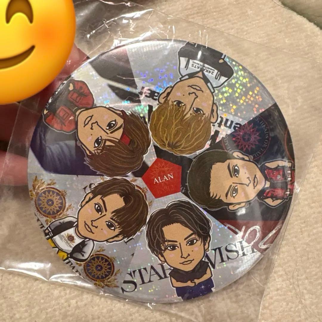 GENERATIONS EXILE 100mm缶バッジ レア 白濱亜嵐